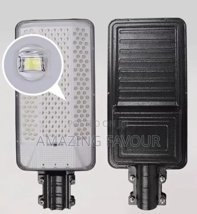 Solar Powered Lamp/Light & Remote for Streets, Compound, Field