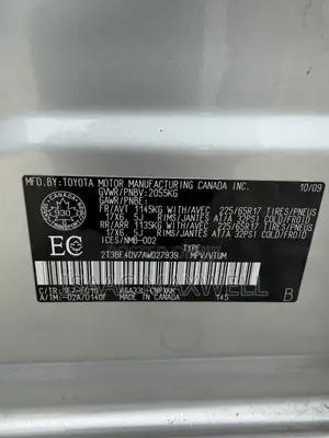 Toyota RAV4 2010 Silver