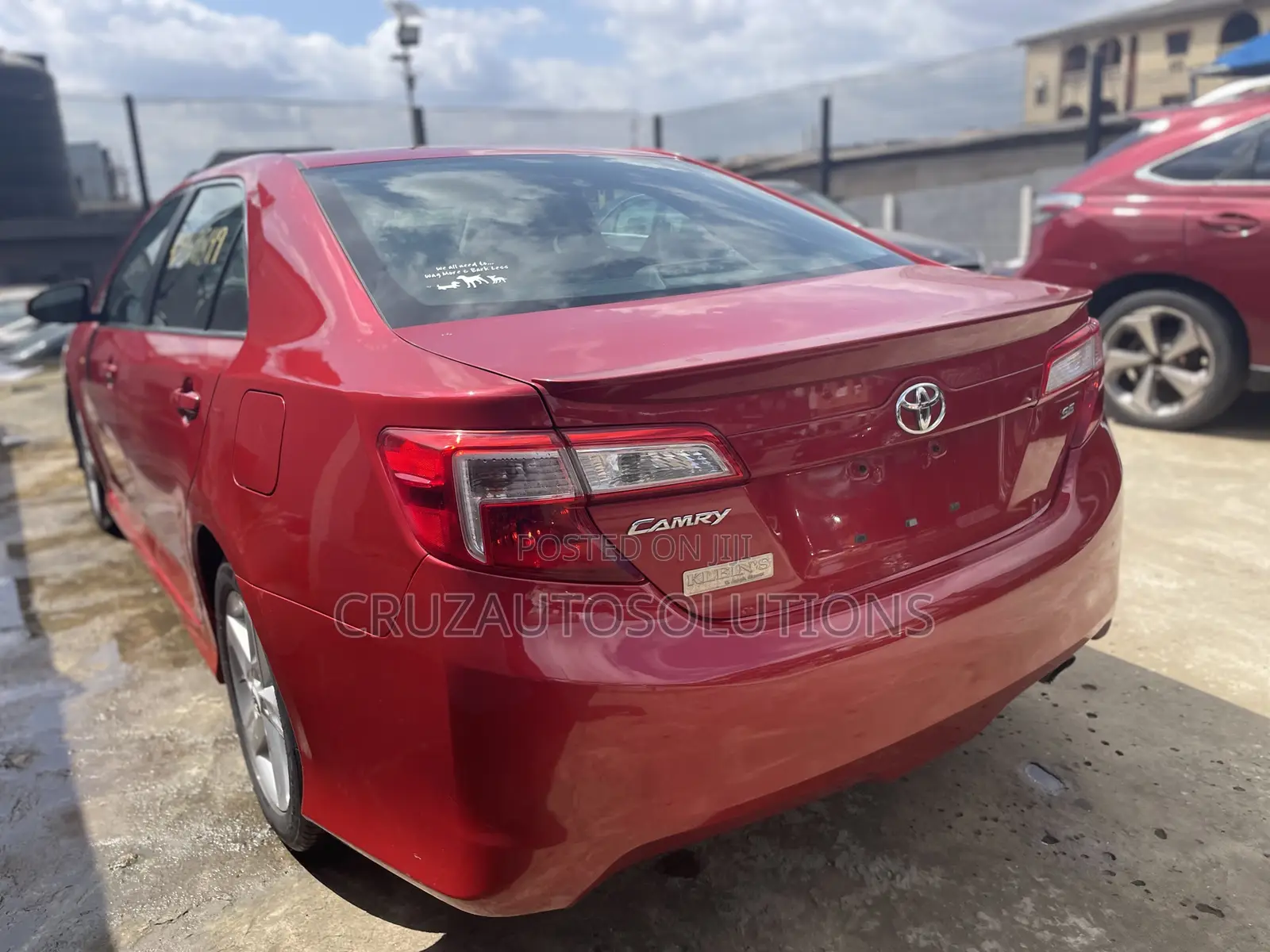 Toyota Camry 2017 Red
