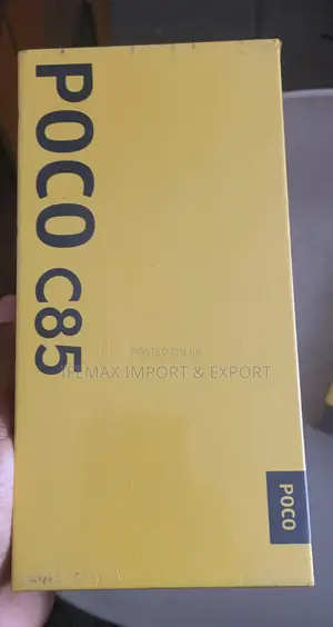 New Xiaomi Poco C85 4G 128 GB Black