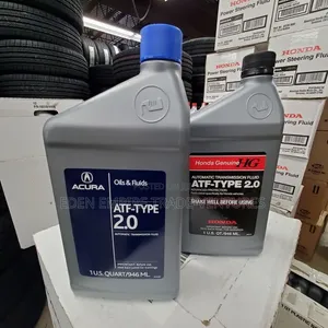 Genuine Acura & Honda ATF-Type 2.0 Automatic Transmission Fluid.