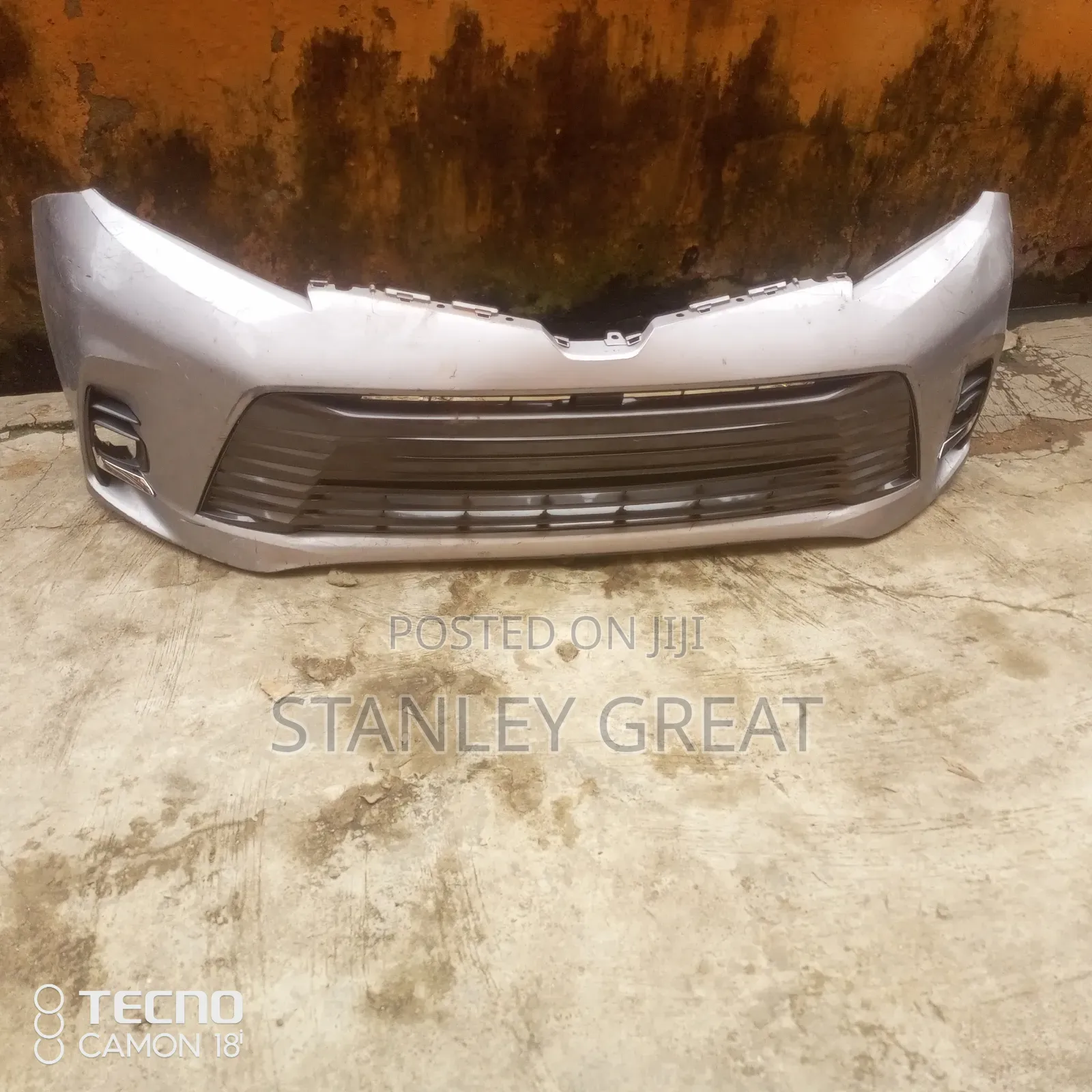 Complete Front Bumper Sienna 2018 Model
