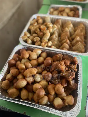 Cake, Money Bouquet, Small Chops