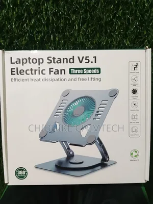 Laptop Stand V5•1 Electric Fan