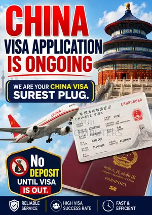 China Visa Non Deposit Until Visa Is Out