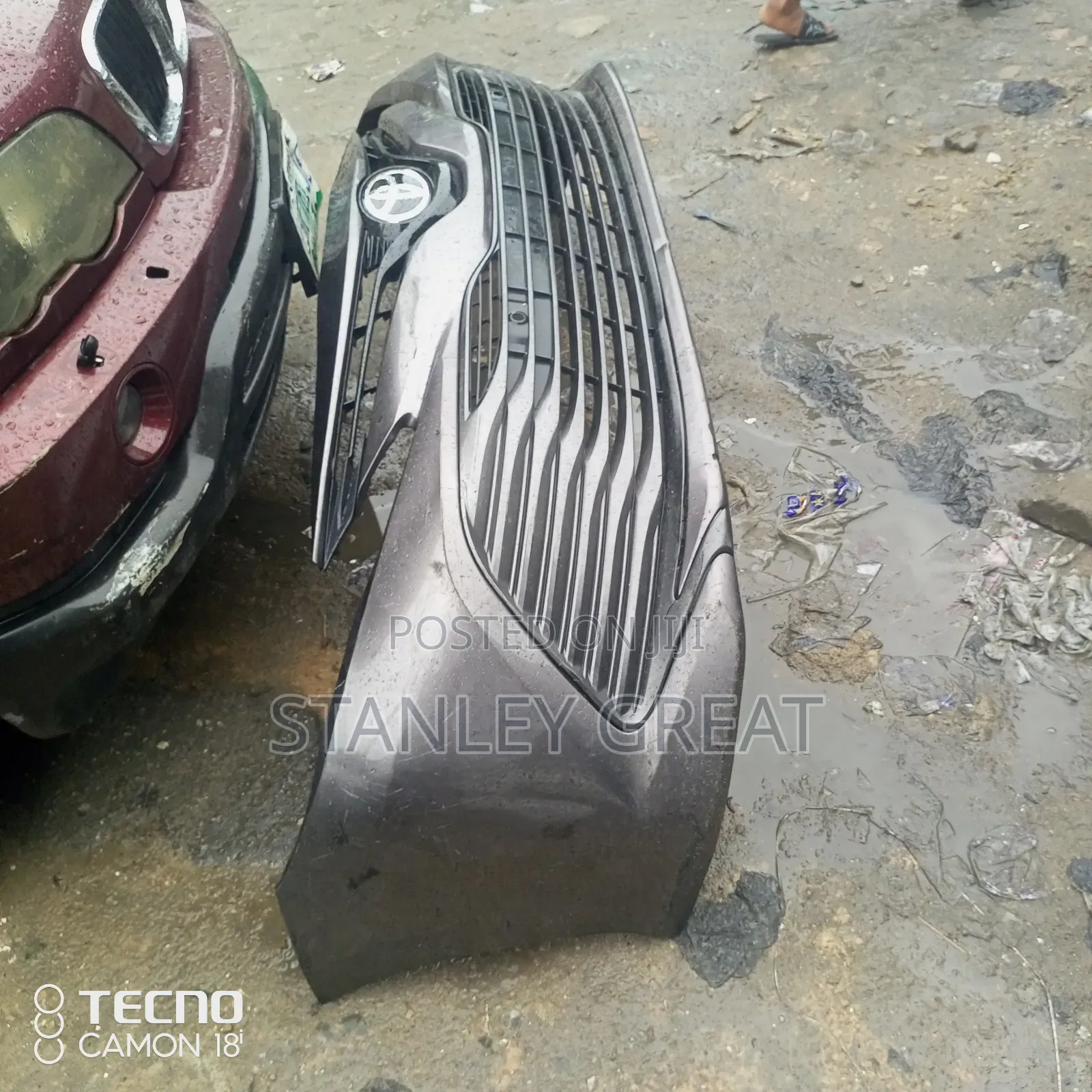 Complete Front Bumper Camry 2020 Model