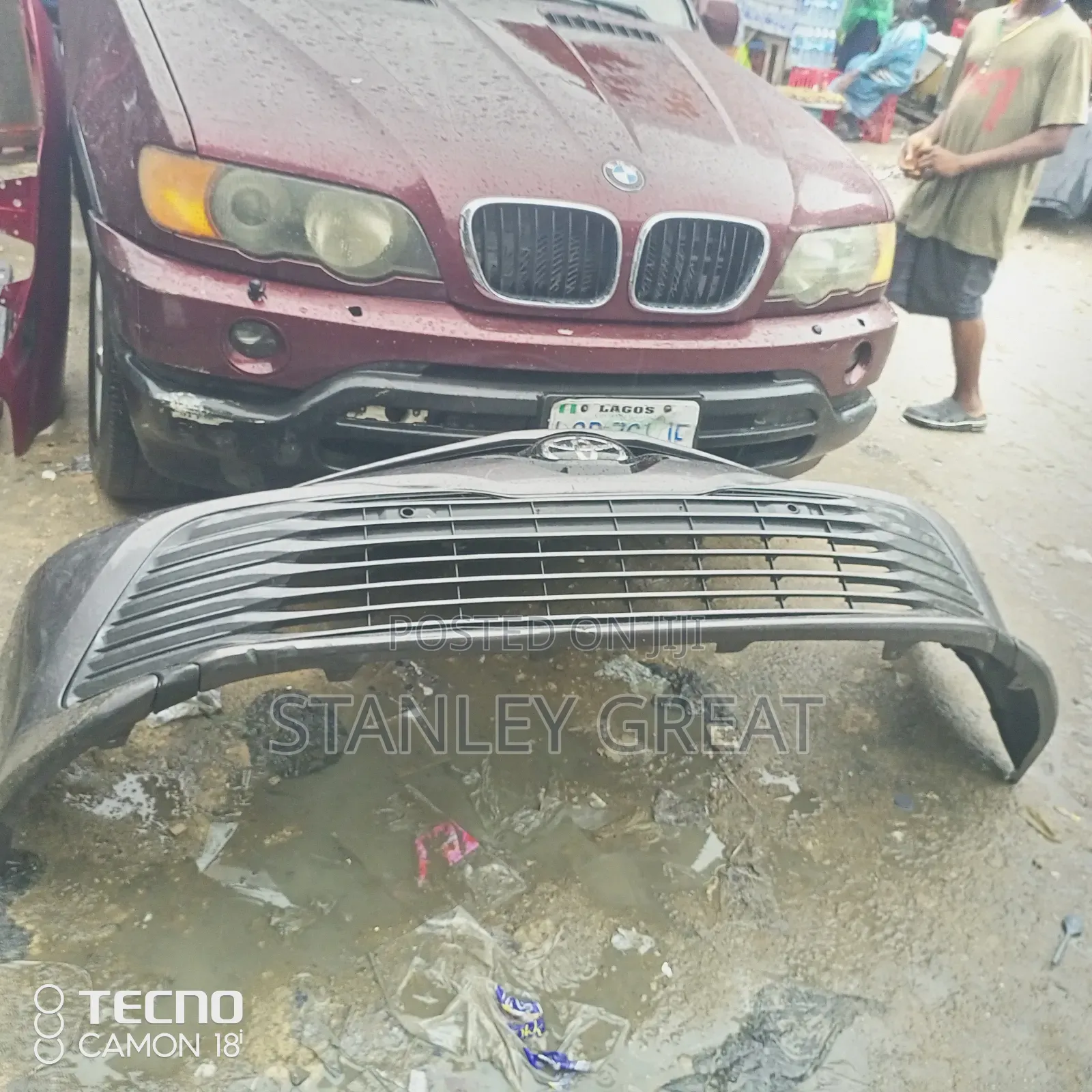 Complete Front Bumper Camry 2020 Model