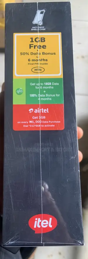 New Itel Power 80 128 GB Black
