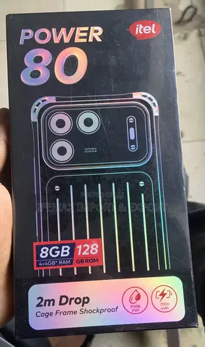 New Itel Power 80 128 GB Black
