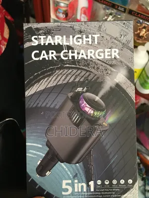 Starlight 5in1 Car Charger With Humidifier and Diffusers