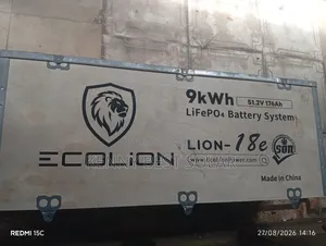 9kwh 51.2v176ah Lithium Battery Ecolion