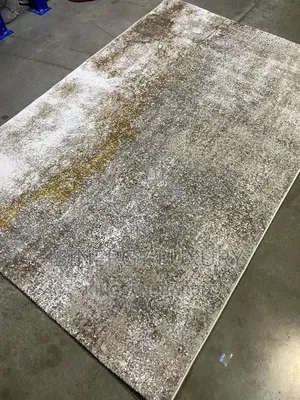 4x6fts Gray,beige and Gold Center Rug