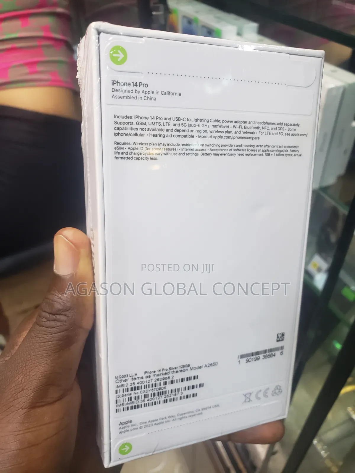 New Apple iPhone 14 Pro 128 GB Silver