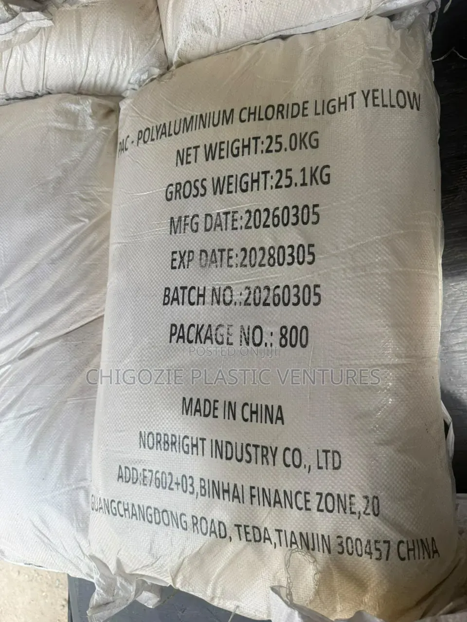 Polyaluminium Chloride Light Yellow