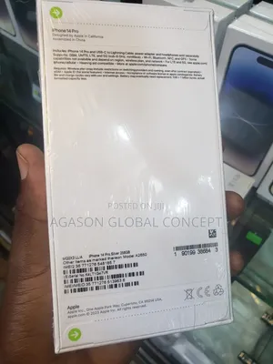 New Apple iPhone 14 Pro 256 GB Silver
