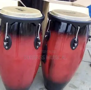 Premier English Conga Drum Set (Sunburst Finish).