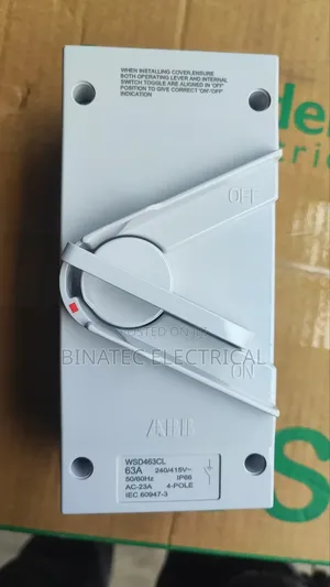 ABB 63A 4-Pole Isolator – Original Quality Electrical Switch