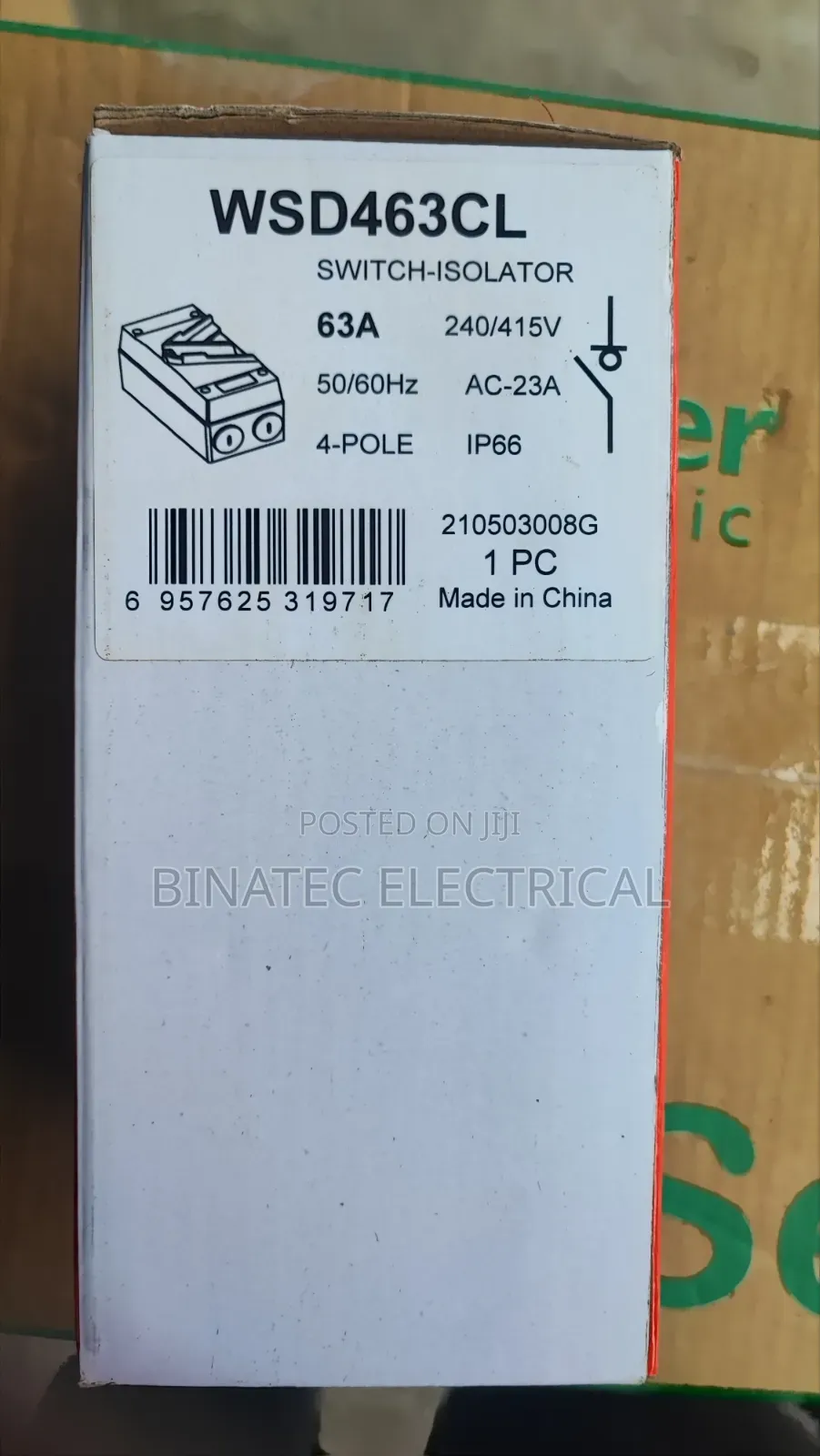 ABB 63A 4-Pole Isolator – Original Quality Electrical Switch