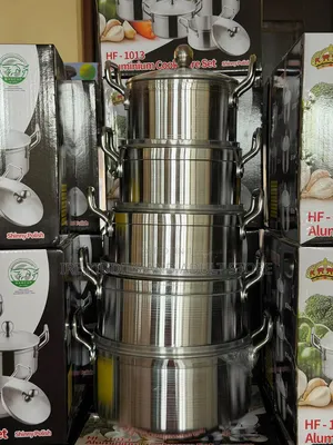 5 Set Quality Aluminum Pot