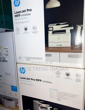 HP LaserJet Pro MFP 4103fdw Printer