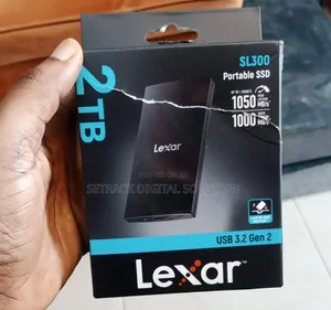 2TB Lexar SL300 Portable SSD External Solid-State Drive.
