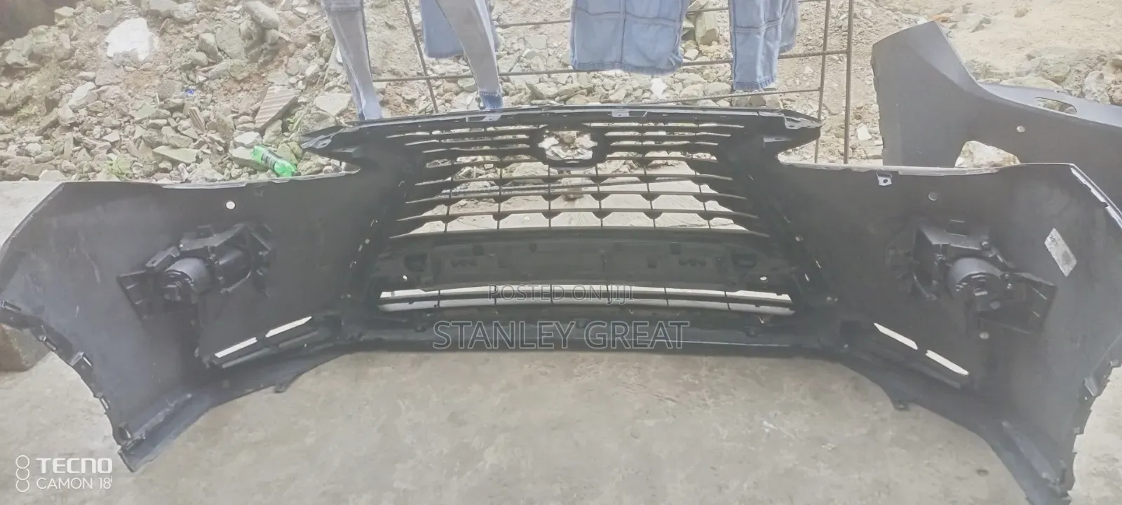 Complete Front Bumper Rx 350 2018 Model