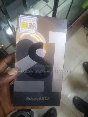 New Samsung Galaxy S21 5G 128 GB Black