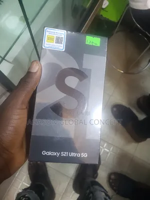New Samsung Galaxy S21 Ultra 5G 128 GB Black