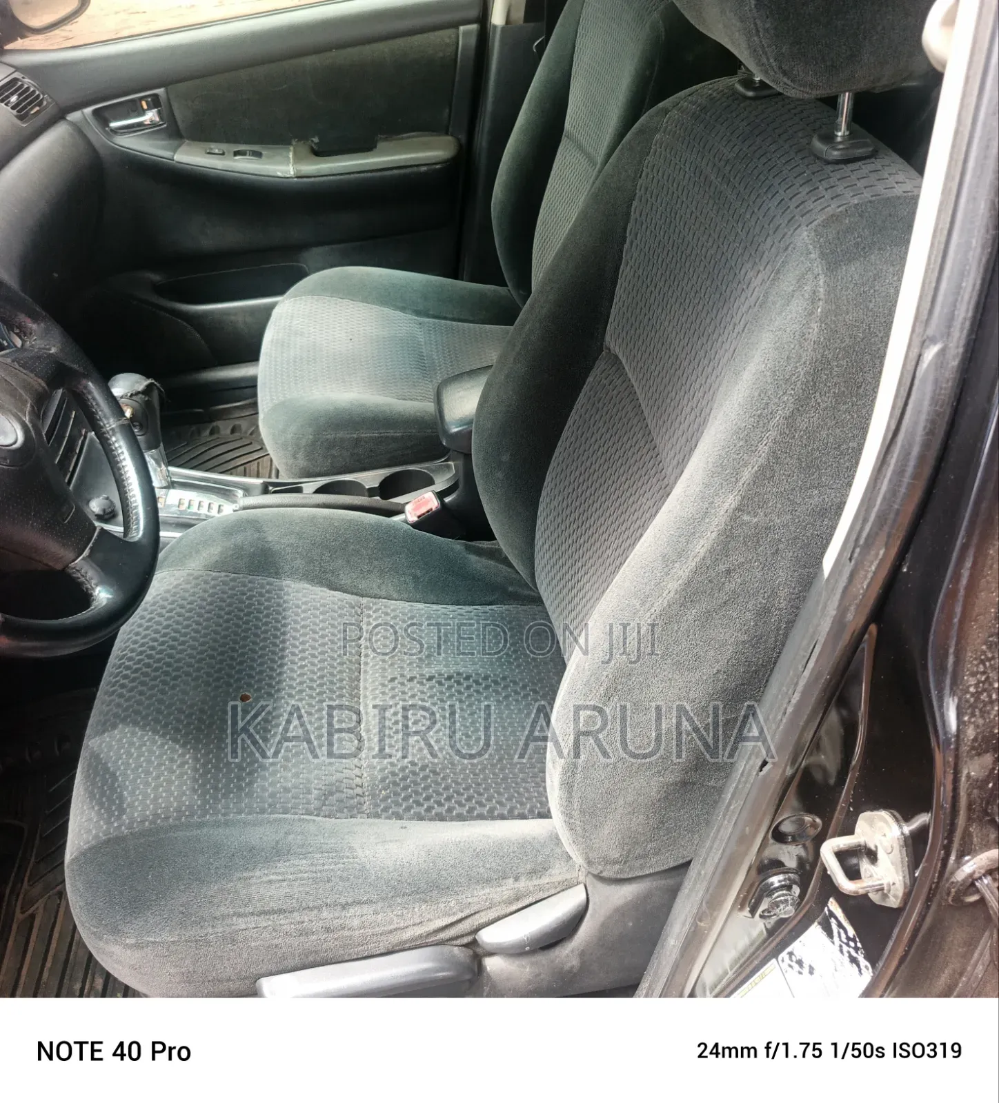 Toyota Corolla 2003 Black
