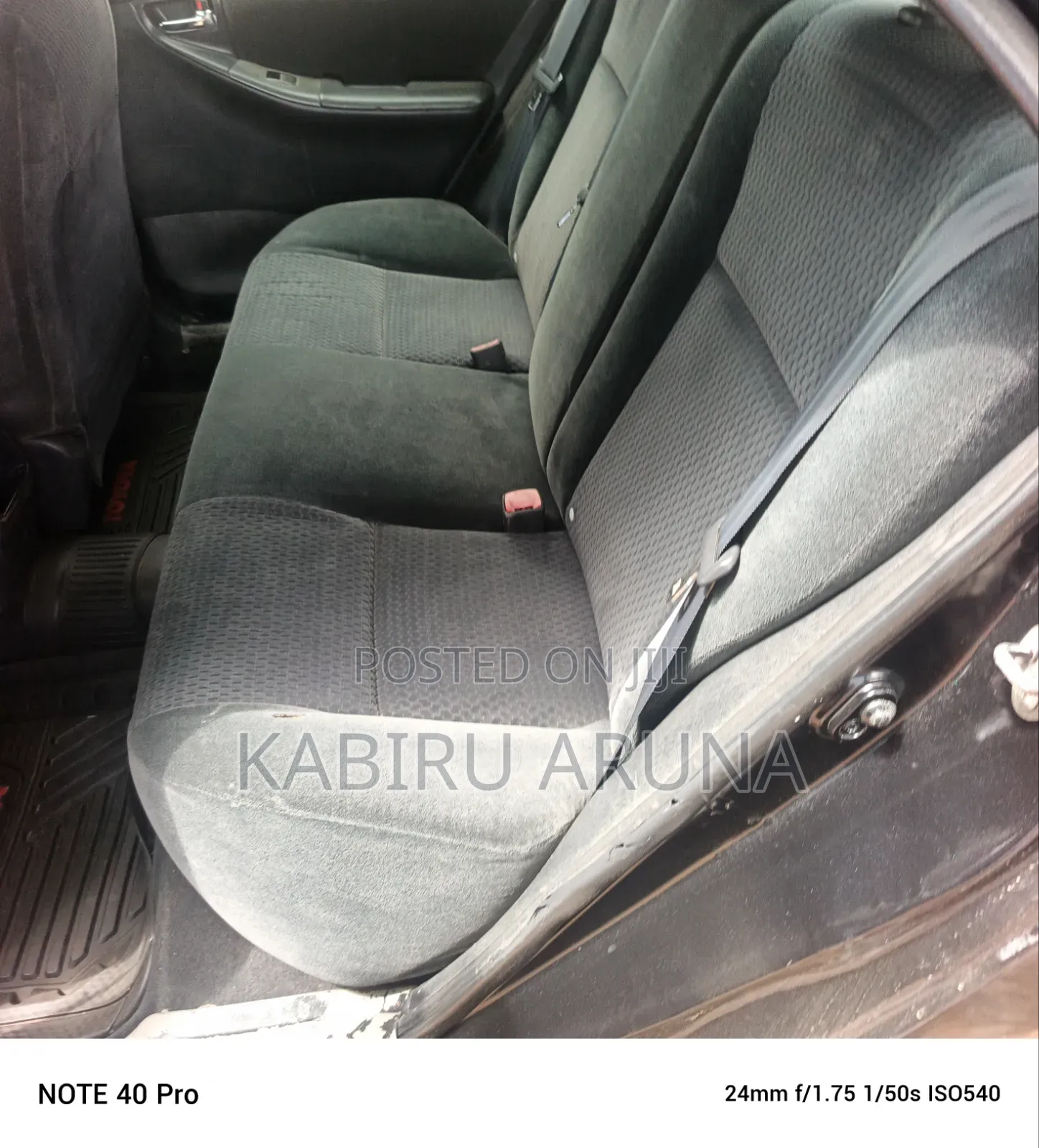 Toyota Corolla 2003 Black