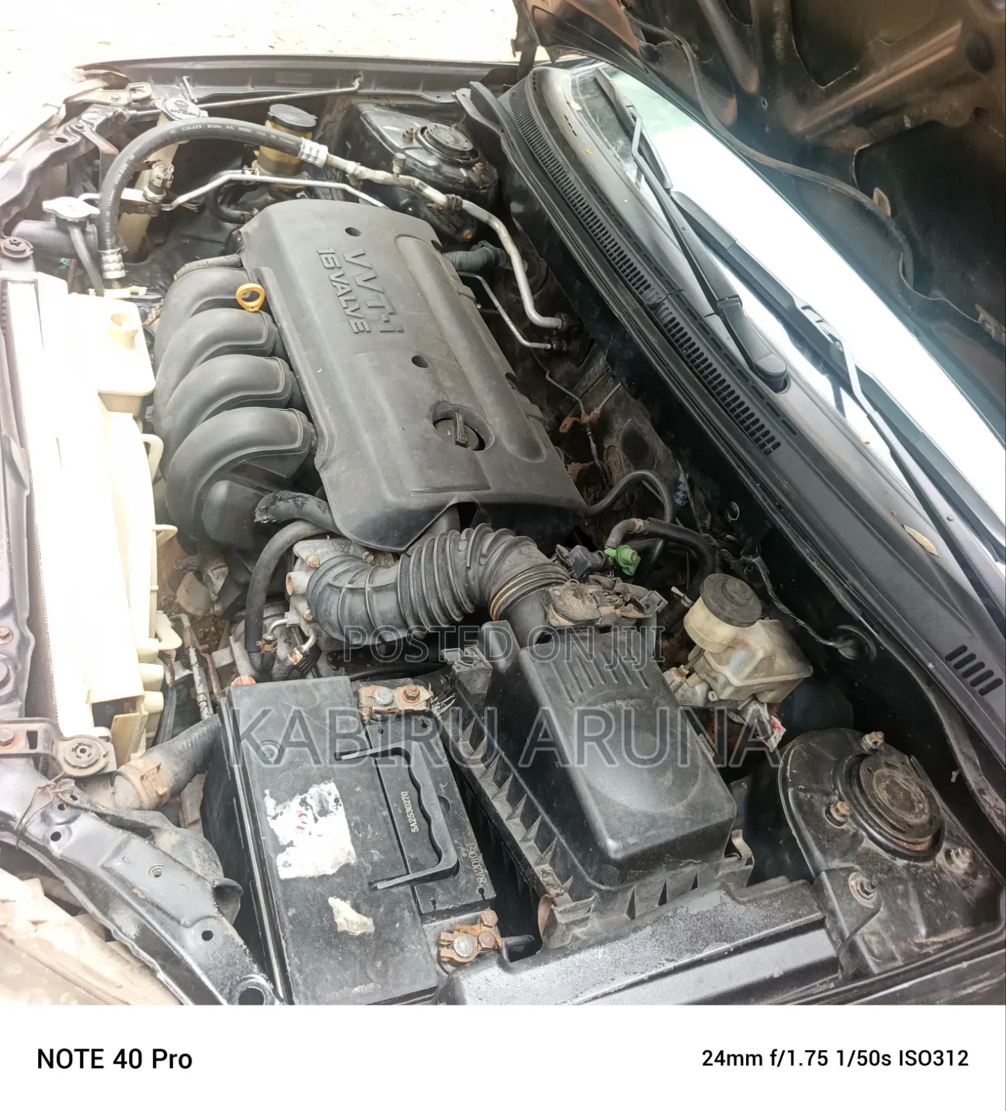 Toyota Corolla 2003 Black
