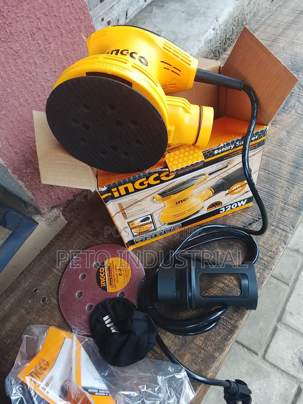 Electric Sandpaper Machine