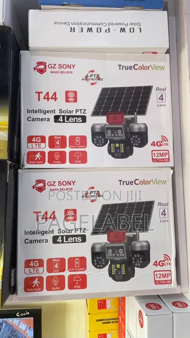 Solar Security Surveillance Camera T44