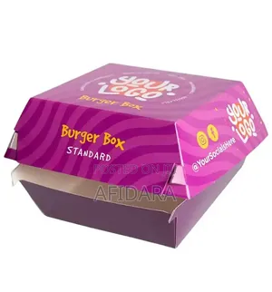 Burger Box Packaging Ideal for Burger Delivery