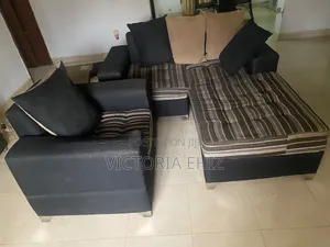 L-Shape Chair Plus 1 Single