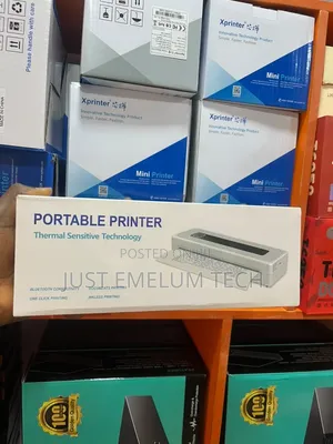 Mobile Bluetooth Inkless A4 Paper Printer