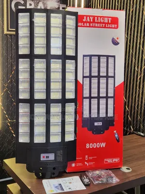 Brand New All in One Solar Street Light 8000W With Accessories