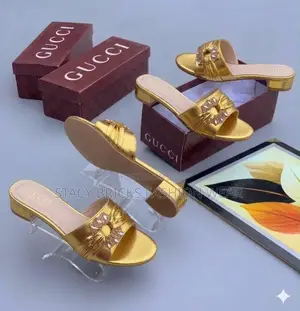 Gucci Party Slippers Comes With Branded Box