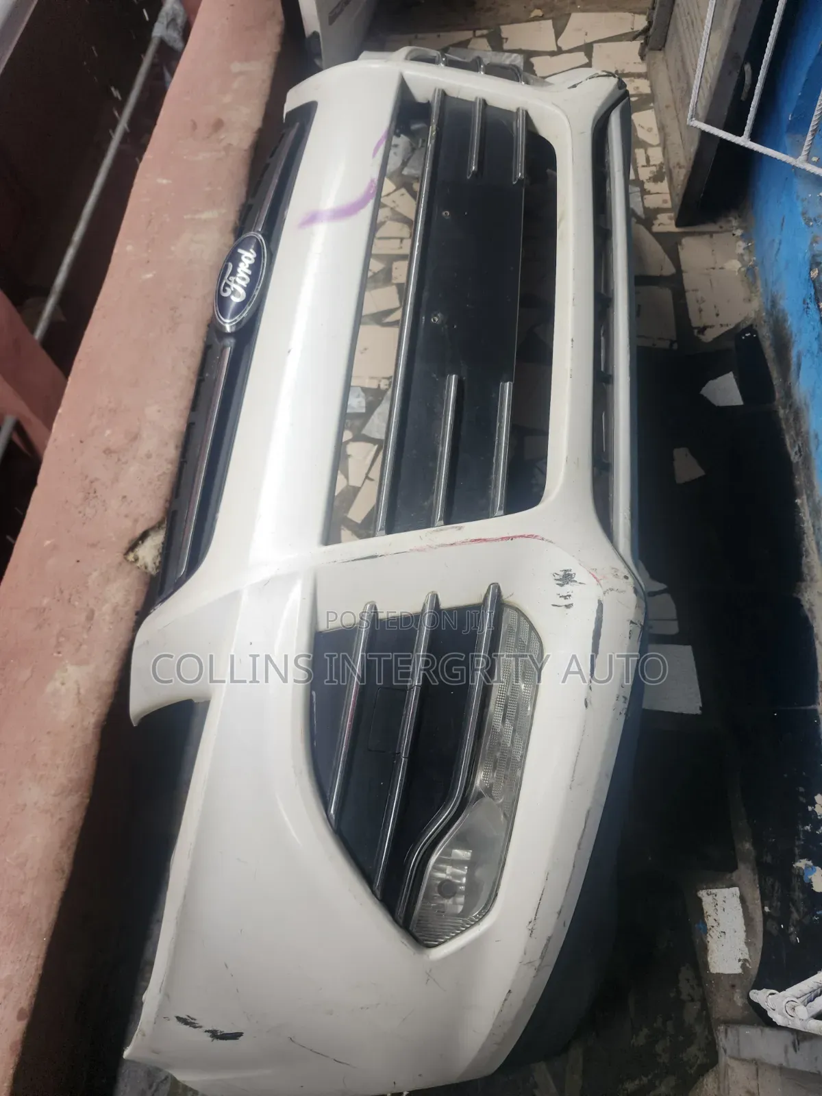 Complete Front Bumper Ford Escape 2012 to 2015