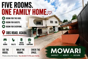 Furnished 5bdrm Apartment in 🏠 Five Rooms. One, Oshimili South for rent