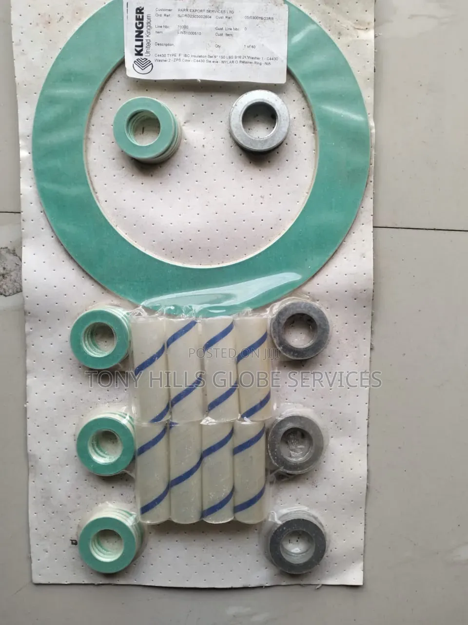 4x150 Killinger C4430 Flange Insolation Gasket Kit