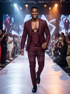 Burgundy Never Looked This Good – 3-in-1 Blazer, Waistcoat & Trouser