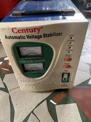 Century Voltage Regulator Stabilizer 5000 Watts Volts