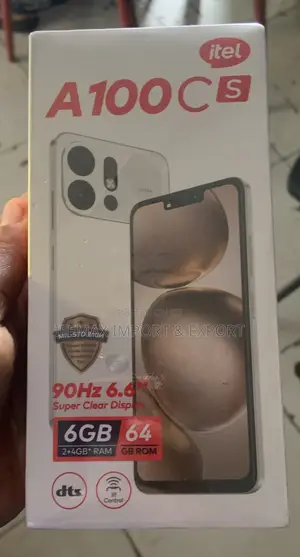 New Itel A100C 64 GB Black