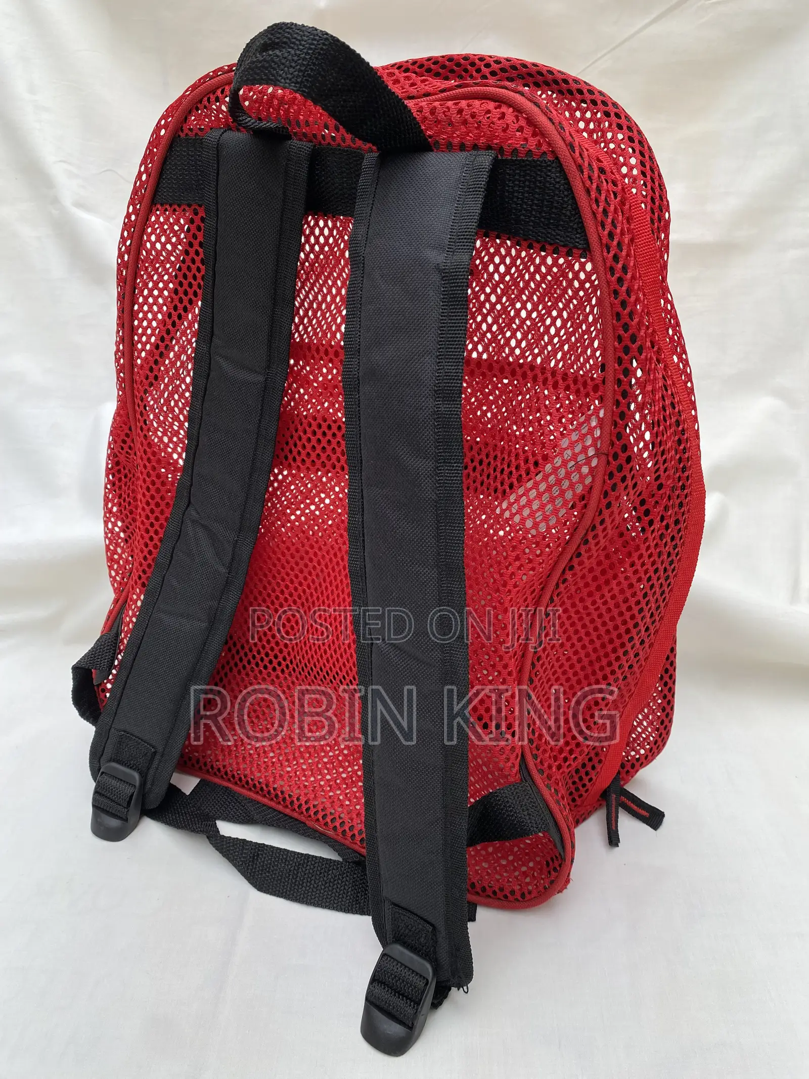 Summit Ridge Red Mesh Backpack Bag Size Medium