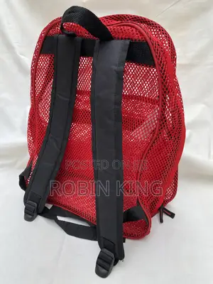 Summit Ridge Red Mesh Backpack Bag Size Medium