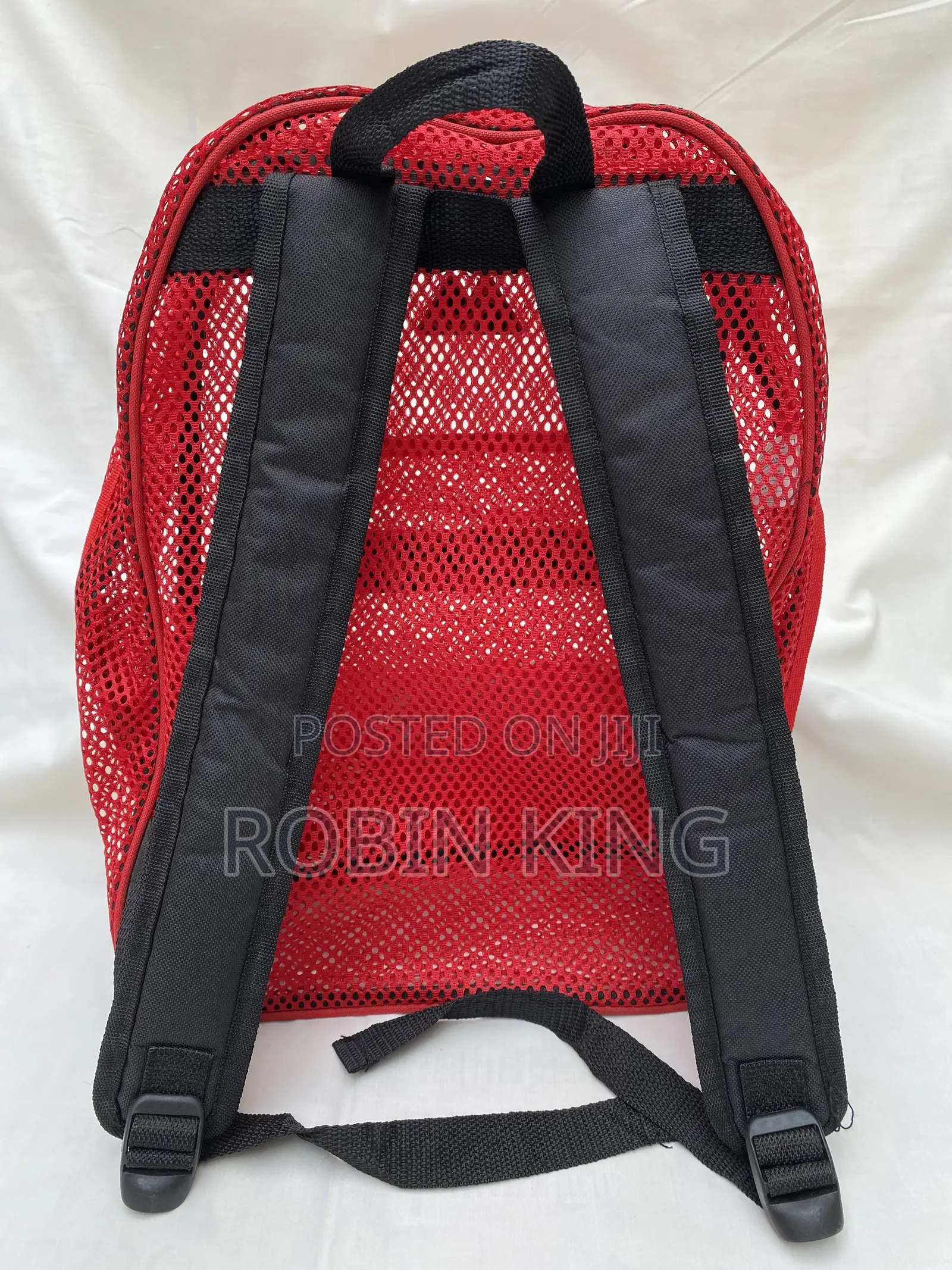 Summit Ridge Red Mesh Backpack Bag Size Medium