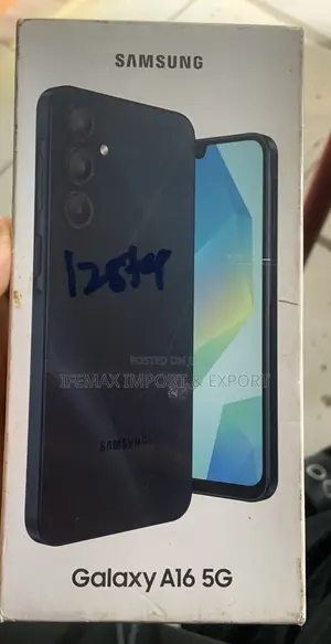 New Samsung Galaxy A16 5G 128 GB Black