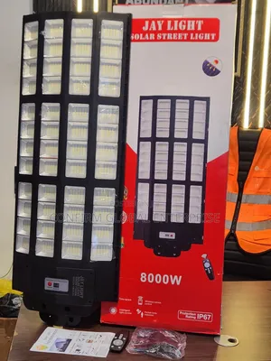 Powerful 8000W Jay Light Solar Street Light