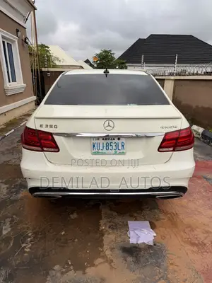 Mercedes-Benz E350 2013 White